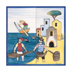 pannello-maiolica-pescatori-vp13337-40x40