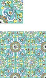 piastrella maiolica duchesca