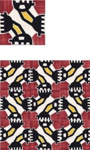 piastrella maiolica ferro