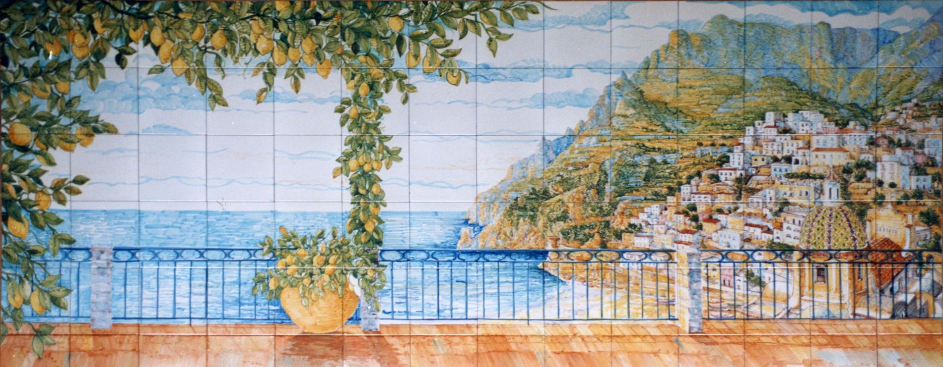 Pannelli e decori su piastrella