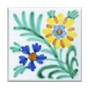 piastrella-10x10-Fiori-di-Campo-vp11421-bianco